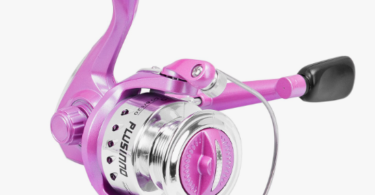 pink fishing rod
