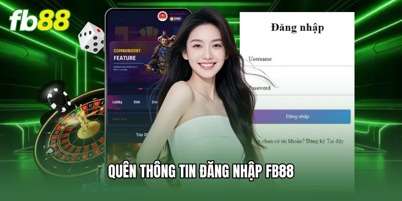 Quên thông tin đăng nhập FB88