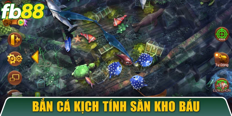 FB88 15 Bắn cá kịch tính săn kho báu đại dương cực vui