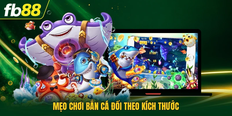 Mẹo chơi bắn cá đổi theo kích thước