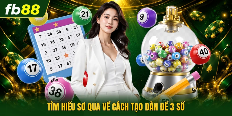 Tìm hiểu sơ qua về cách tạo dàn đề 3 số